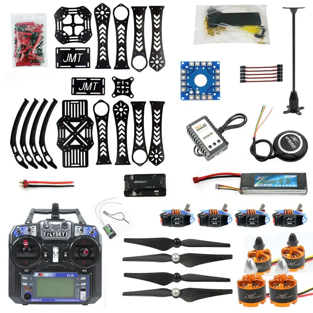 

DIY RC Drone Quadrocopter X4M360L Frame Kit with GPS APM 2.8 RX TX RTF F14892-B