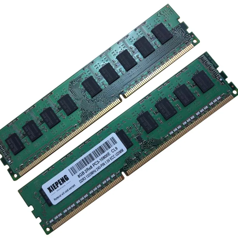 Серверная оперативная память 8 ГБ 2Rx8 DDR3 4G 1333 МГц ECC для Dell Precision Workstation T7500 T5500 T3500 T1600