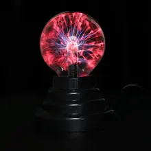 3 inch Magic Plasma Ball Retro Light Kids Room Decor Gift Box Lightning Light Lava Lamp Christmas Party Decor Cristal Lamp