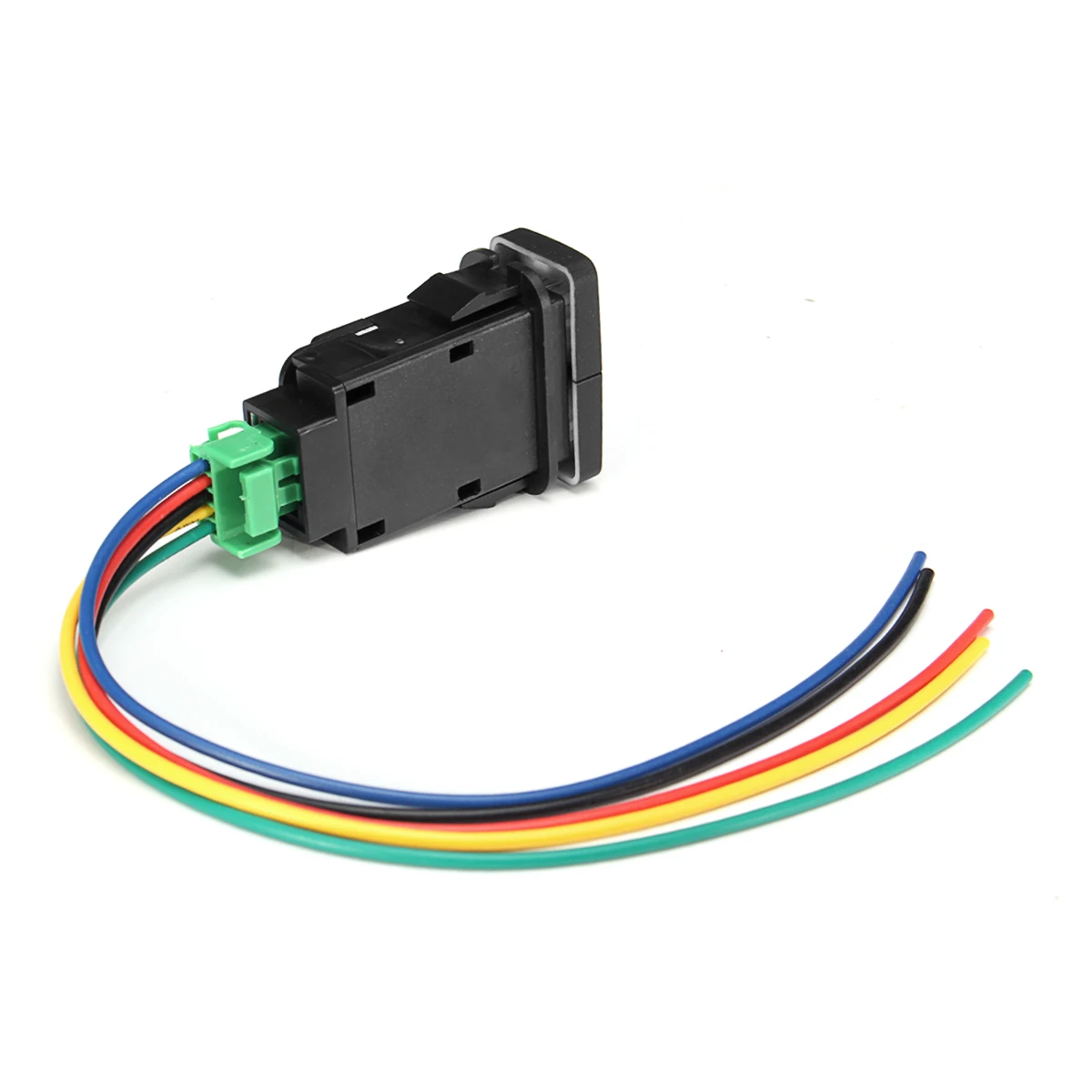  12V Car Auto Dual LED Light Bar On-Off Push Switch Work Fog Light Spot Light Button Switch For Toyo