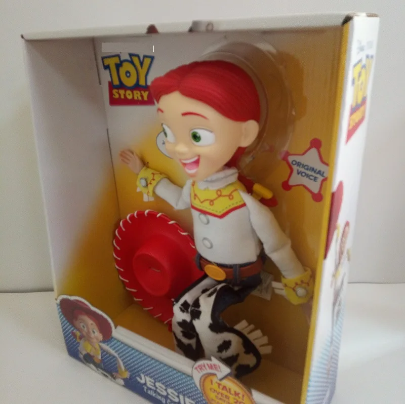 Оригинальная история игрушек Pixar 4 лота смех Вуди говорящий/Поющий Jessie ПВХ