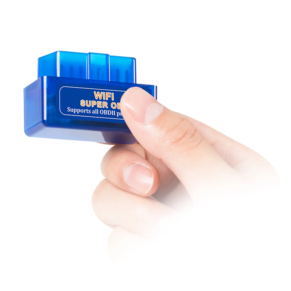 Super Mini Wifi ELM327 ElM 327 Wifi V1.5 OBD 2 II Car Diagnostic Tool OBD2 Scanner Interface Support Android & IOS System