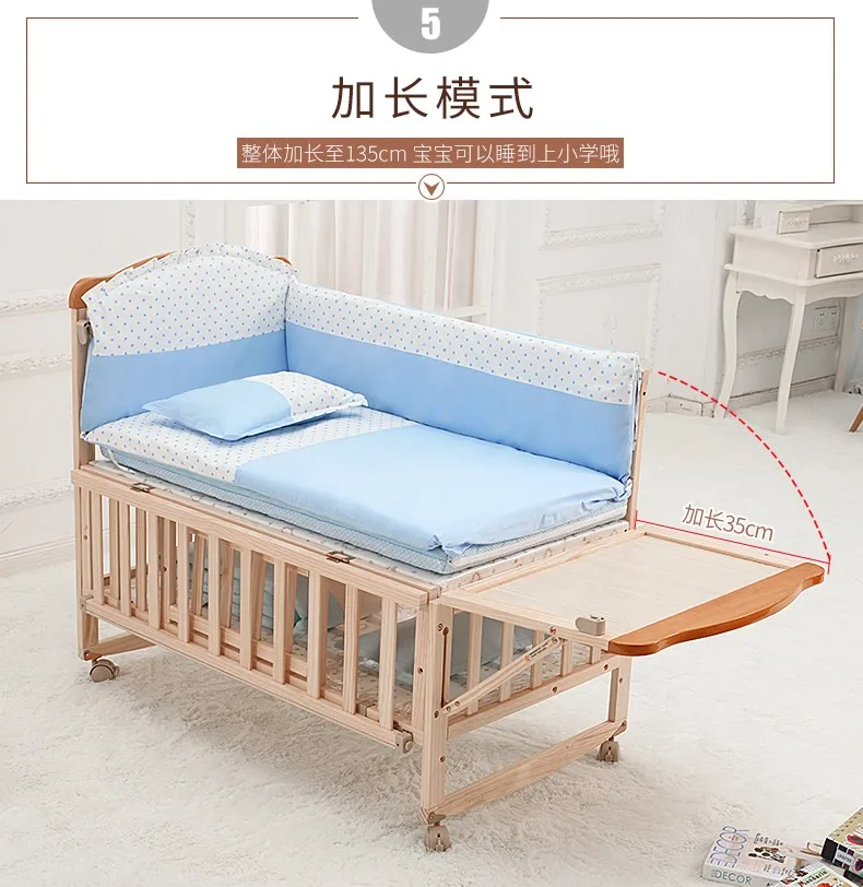 Деревянная зеленая детская кровать. Многофункциональная кровать BB. Детская кровать переменный стол. Кровать для игр. С москитной сеткой