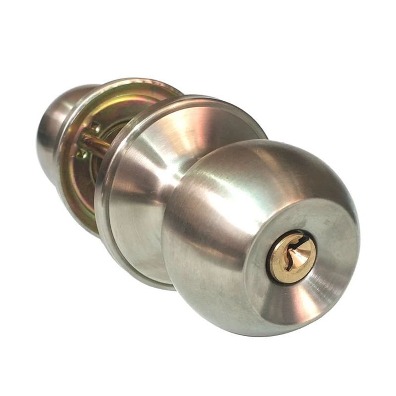 

Entrance Knob Handle Keyed Entry Door Locks Stainless Steel Door Hardware QJS Shop