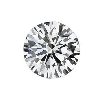 

0.5Ct 5mm VVS1 Clear Excellent Loose Moissanite Test Positive WARRANTY Brilliant G-H Round Cut Test Positive