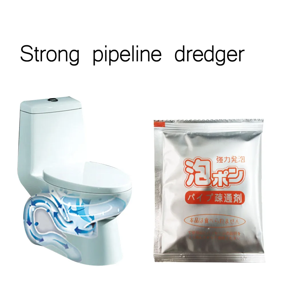 

Fast Foam Toilet Cleaner Magic Bubble Pipe Clearing Agent Foam Cleaner Quick foam cleaner for pipe dredging agent 2019 New19J*