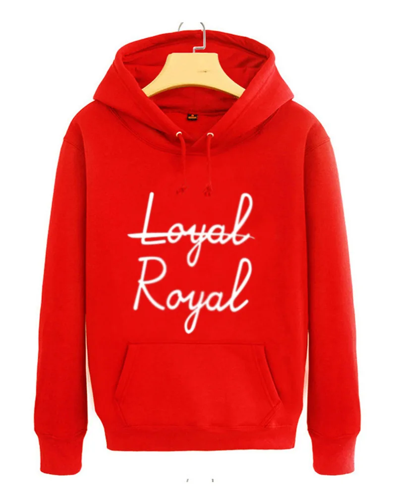  Autumn spring new arrival kpop bangtan boys stage same hoodie loyal royal printing pullover sweatsh