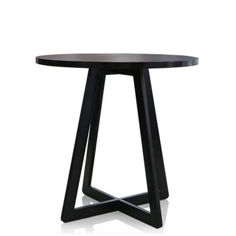 Round Wooden Dining Table DIA70*H70 CM