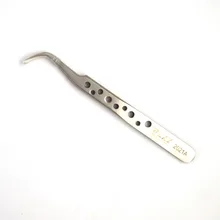 100 шт. Пинцет высокой точности из Нержавеющей Стали Изогнутый пинцет щипцы