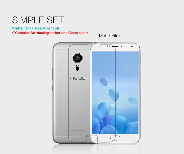 

Meizu Pro 5 Screen Protector Nillkin Clear / Matte Screen Protector For Meizu MX5 Pro