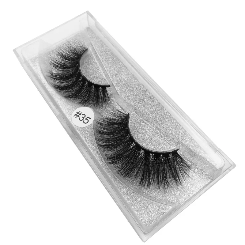 

SHIDISHANGPIN 1 pair mink eyelashes natural long 3d mink lashes 1cm-1.5cm eyelashes false lashes false eyelash 1 box lashes