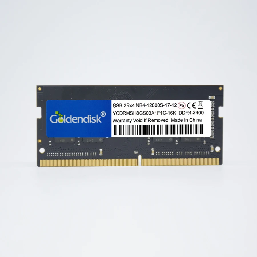 

Goldendisk 8GB DDR4 2400Mhz SO-DIMM RAM Memory Laptop computer New generation RAMs mini computer high performance