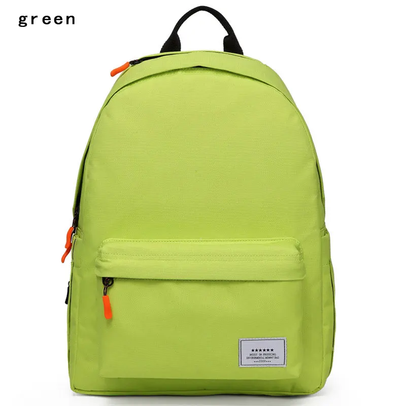 Стиль, сумка для подгузников, многофункциональная сумка для мам, модный дорожный рюкзак для мамы, сумка для ребенка, повседневный рюкзак для мамы и ребенка, Hanimom - Цвет: Green