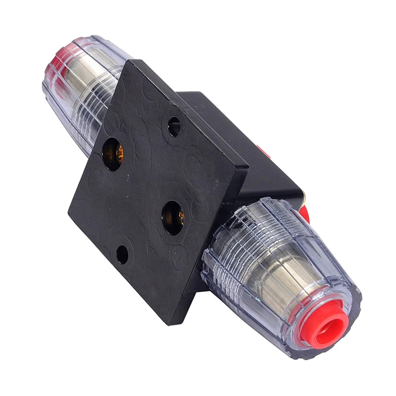Youwinme 60A Car Audio Fuse Holder Refit For Auto Truck Audio Car Replacements Stereo Amplifier Circuit Breaker