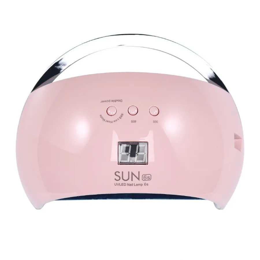 

SUN6S Portable 48W UV Lamp for Manicure Led Nails Dryer Ice Lamp Hybrid Gel Curing UV Light for Gel Nails Polish Dryer