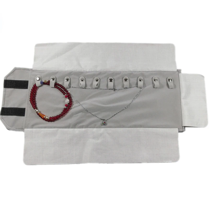Портативный маленький бархатный Дорожный Чехол для ювелирных изделий, сумка-Органайзер для ожерелья, браслета, кольца, серьги, дисплей, чехол для хранения