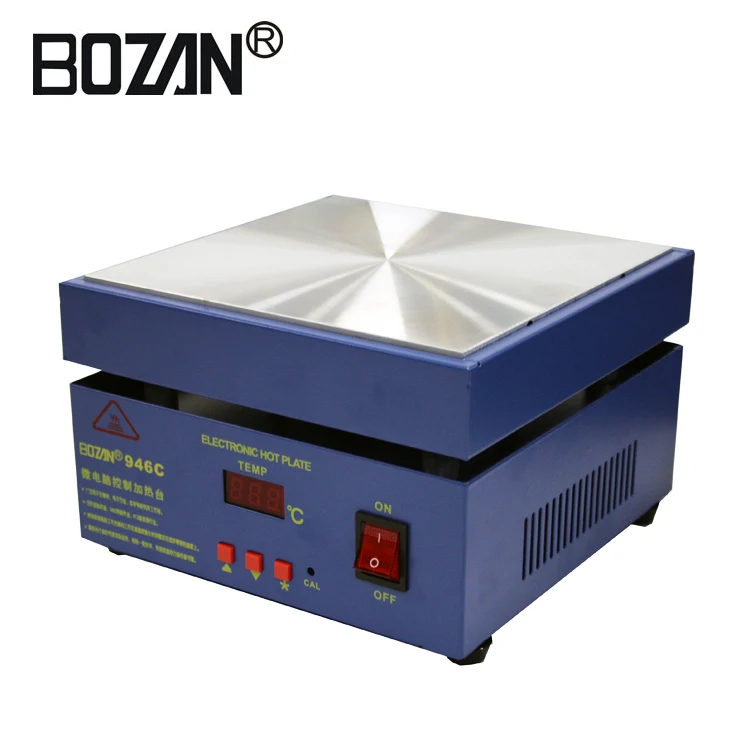 

BOZAN BGA Preheating Station BGA Rework Station Soldering Station Electric Soldering Iron For PCB Preheat and Desoldering Plate