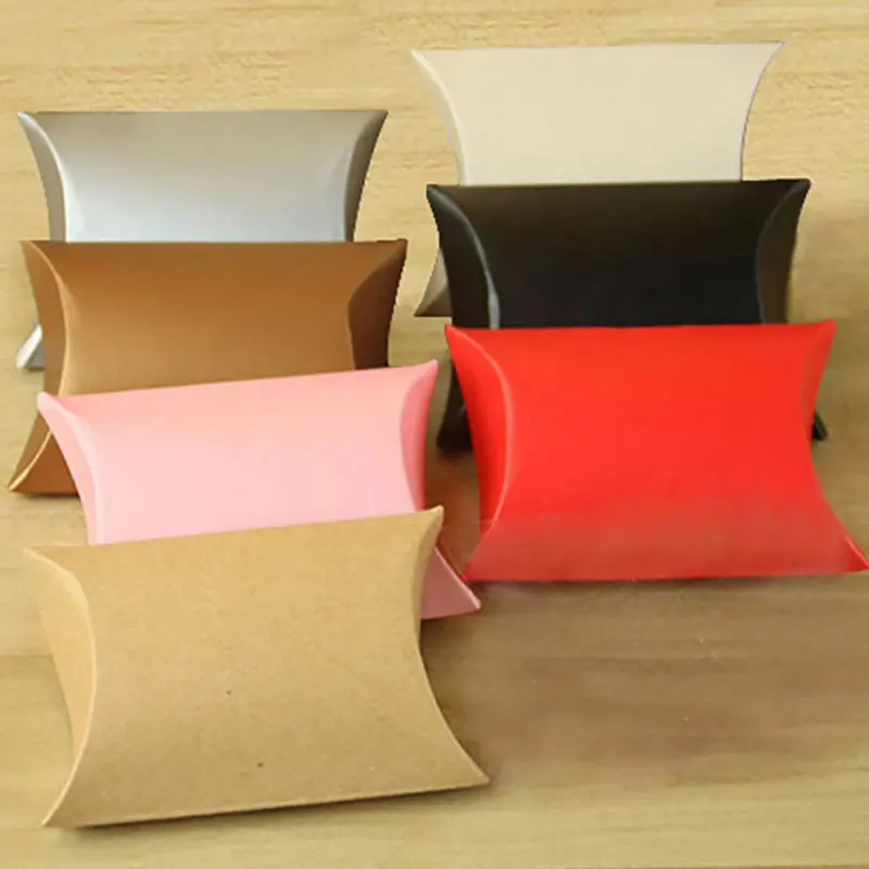Solid Color Candy Boxes Cookie Bag Modern European New Pillow Boxes font b Home b font