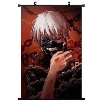 

Japanese Anime Tokyo Ghoul characters Kaneki Ken Home Decor Wall Scroll Poster Decorative Pictures