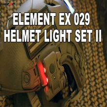 WZJP элемент EX029 SF светильник на шлем, Набор GEN 2, военный тактический светильник, белый или красный светодиодный светильник, ИК-светильник(два цвета