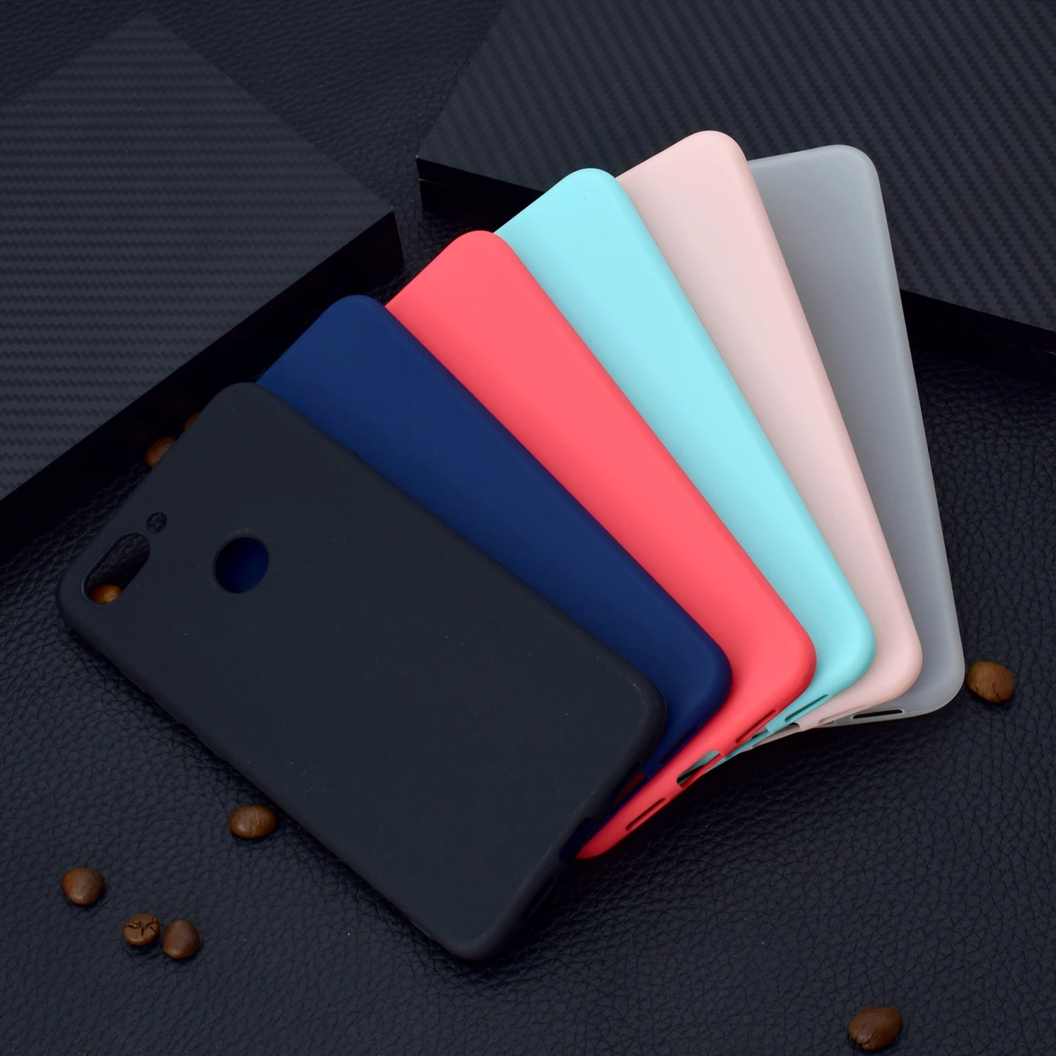 For xiaomi Mi 8 lite Case Silicone Soft TPU candy Color Back Cover Case For xiaomi Mi 8 lite 8lite Phone Fundas Coque Cases