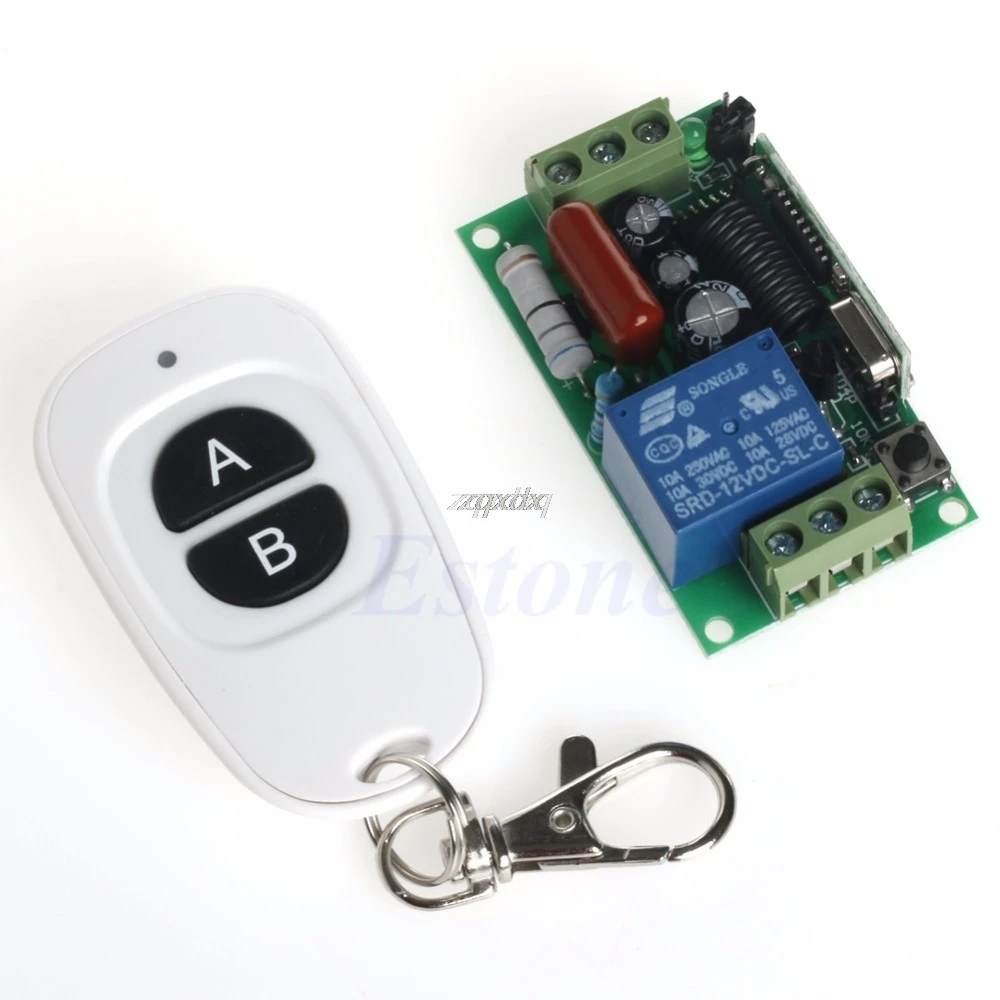 

220V Wireless ON OFF Light Remote Control Switch Receiver+Transmitter 315/433MHz Z17 Drop ship