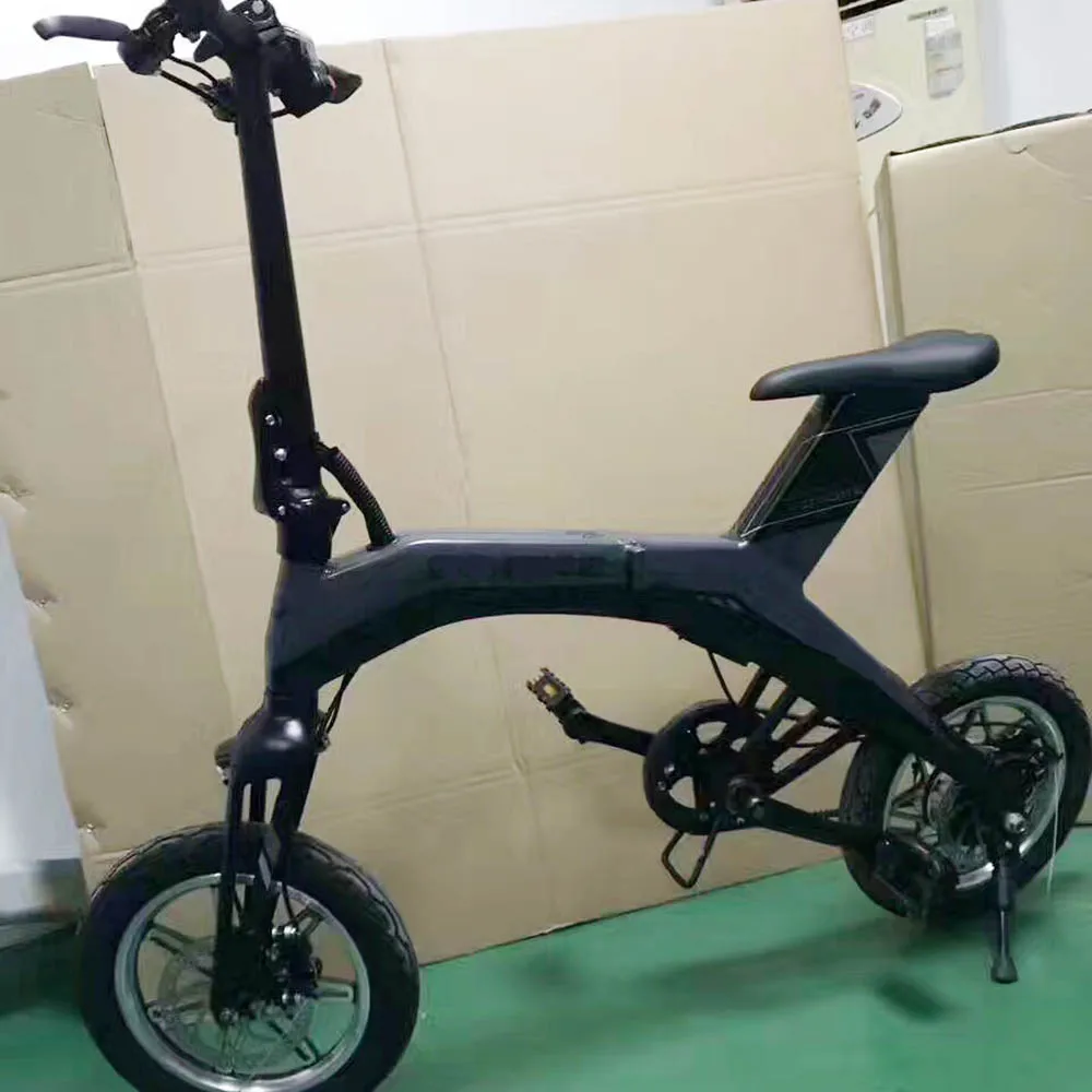 

Mini Portable Bicycle With Seat 14 Inch Brushless Motor 36V Electric Scooter