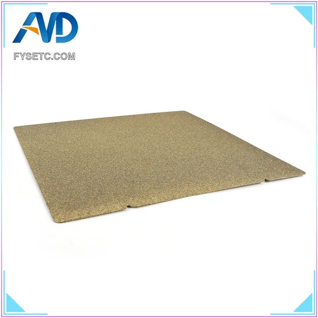 Prusa I3 MK3 MK52 Double Sided Textured PEI Spring Steel Sheet Powder Coated PEI Build Plate For