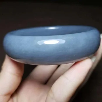 

h62#Qinghai material and Tianyu jade purple jade bracelet