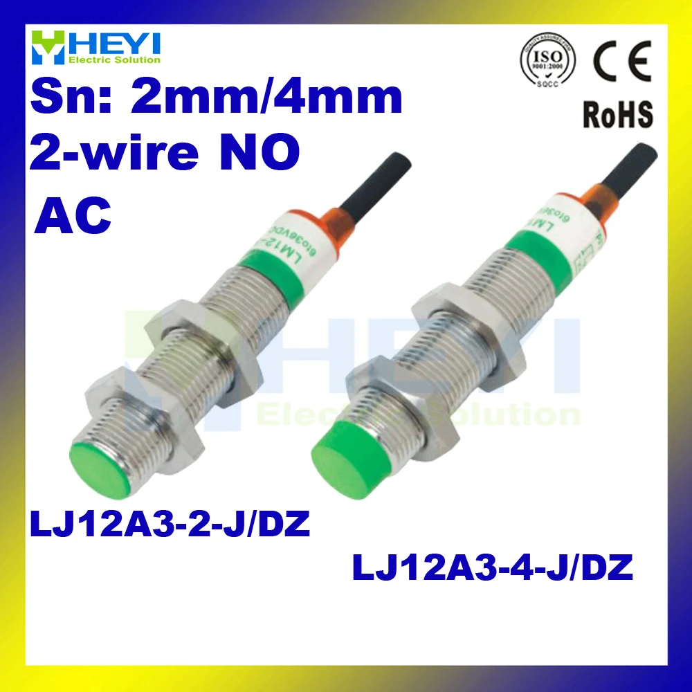 

inductive proximity sensor LJ12A3-4-J/DZ AC36V AC 2wire NC Proximity switch