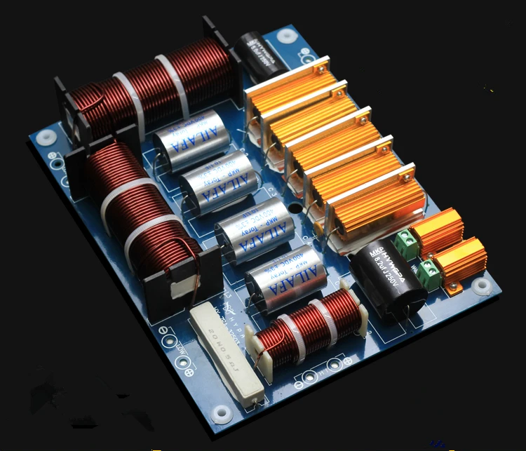 

1pcs HI-FI 3 way frequency divider crossover tweeter HY-7PA dual woofer 1800W for Kasun 15-18 inch speaker KTV Stage Speaker MKP