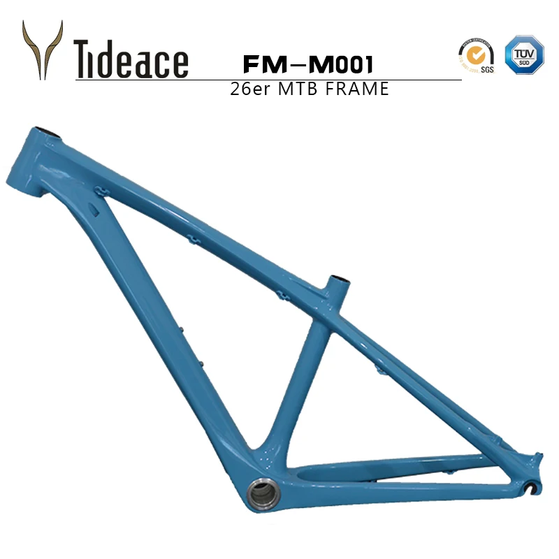 Top 2019 3K 14inch carbon mtb carbon frame 26 mountain bike frame for carbon kids mountain bicycle with headset+clamp+BB92 5