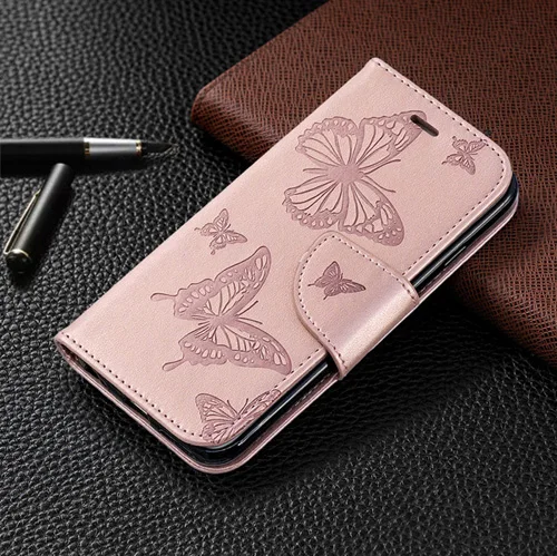

2019 Butterfly Flip Case For Xiaomi Redmi K20 6 PRO 6A 7A Cover Wallet PU Leather Bag For Xiaomi MI 9T PRO Case Cell Phone Book