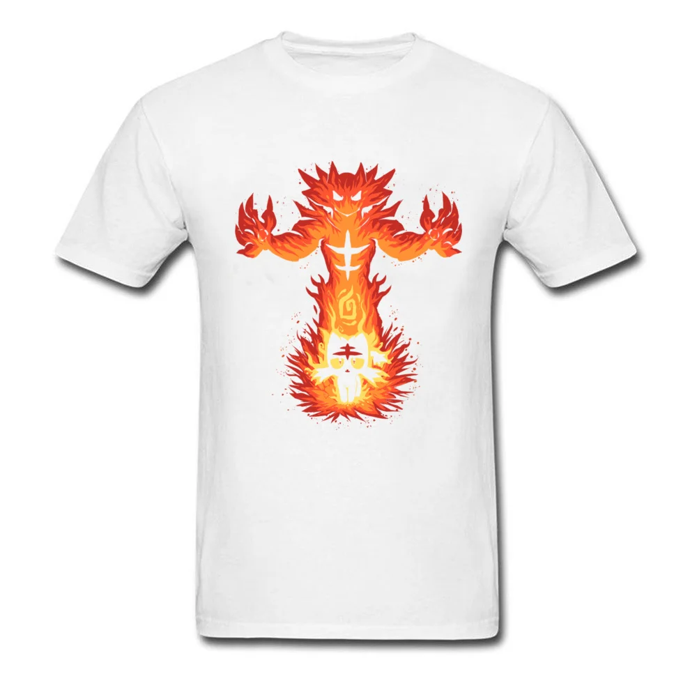inner fire cat 11142 Casual Tees Short Sleeve for Men Pure Cotton Summer Fall Crew Neck T-Shirt Summer Tee-Shirt New Design inner fire cat 11142 white