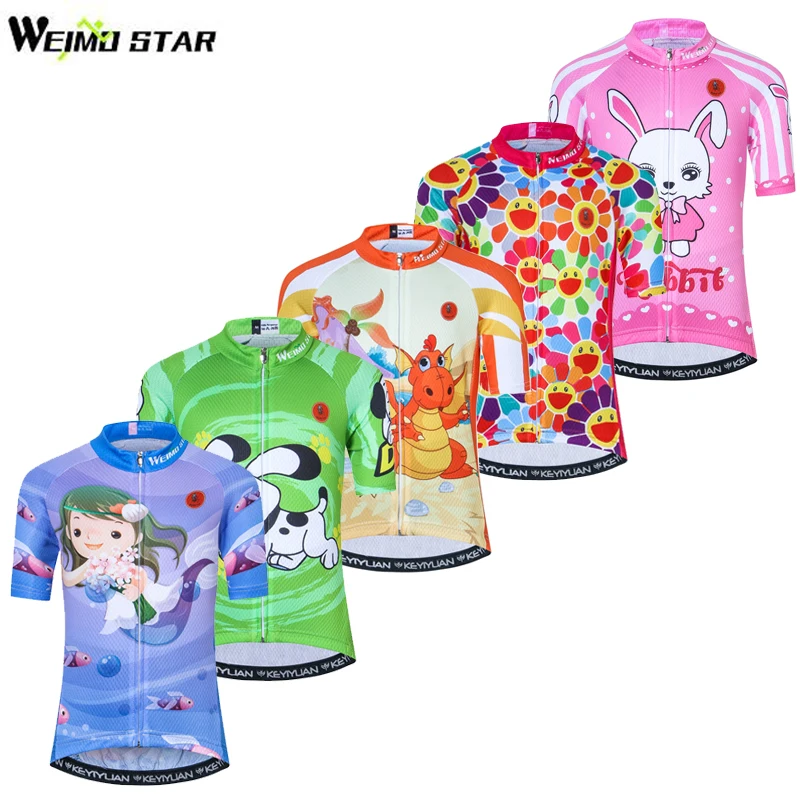 Camiseta de manga corta de Ciclismo para niños Weimostar Ropa de Ciclismo para niños Camiseta de manga corta de Ciclismo para niños Weimostar Ropa de Ciclismo para niños