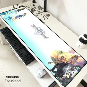 

kingdom hearts mouse pad 90x30cm mousepads big best gaming mousepad gamer HD print personalized mouse pads keyboard pc pad