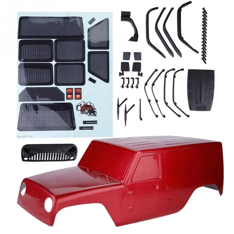 PVC RC Car Body Shell Remote Control Model Accessory RC Car Body Hard