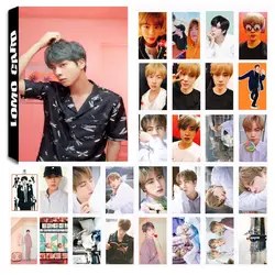 Новый 30 шт./компл. KPOP BTS Bangtan мальчики Ким сок Jin альбом карта PERSONA HD фото карта ПВХ карты самодельные ЛОМО карта Фотокарта