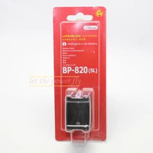 High quality 1780mAh BP-820 BP820 Replacement Li-Ion Battery with pack For Canon XA20 XA25 HF G30 Camcorders