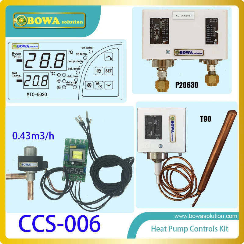 General and separated control kits suitable for kinds of