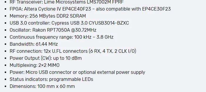 LimeSDR Мини Программное радио(SDR) Limesdr корпус доска с открытым исходным кодом программного обеспечения-определенная радио платформа развития панель инструментов