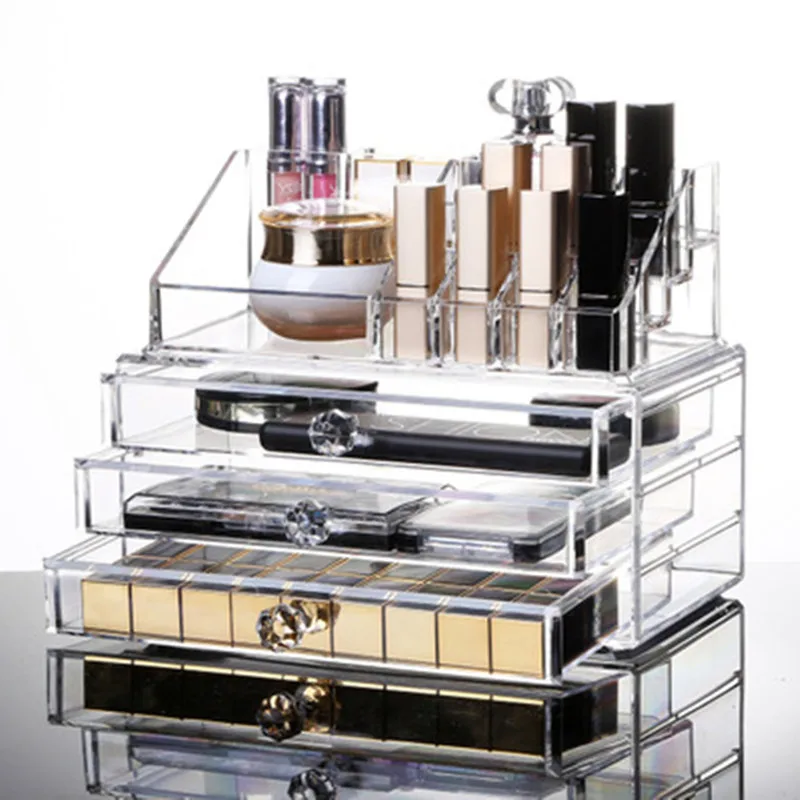 

Storage Box Nail Polish Nail Brush Nail File Accessories Storage Christmas Gift Multi-layer Transparent Acrylic Storage Box