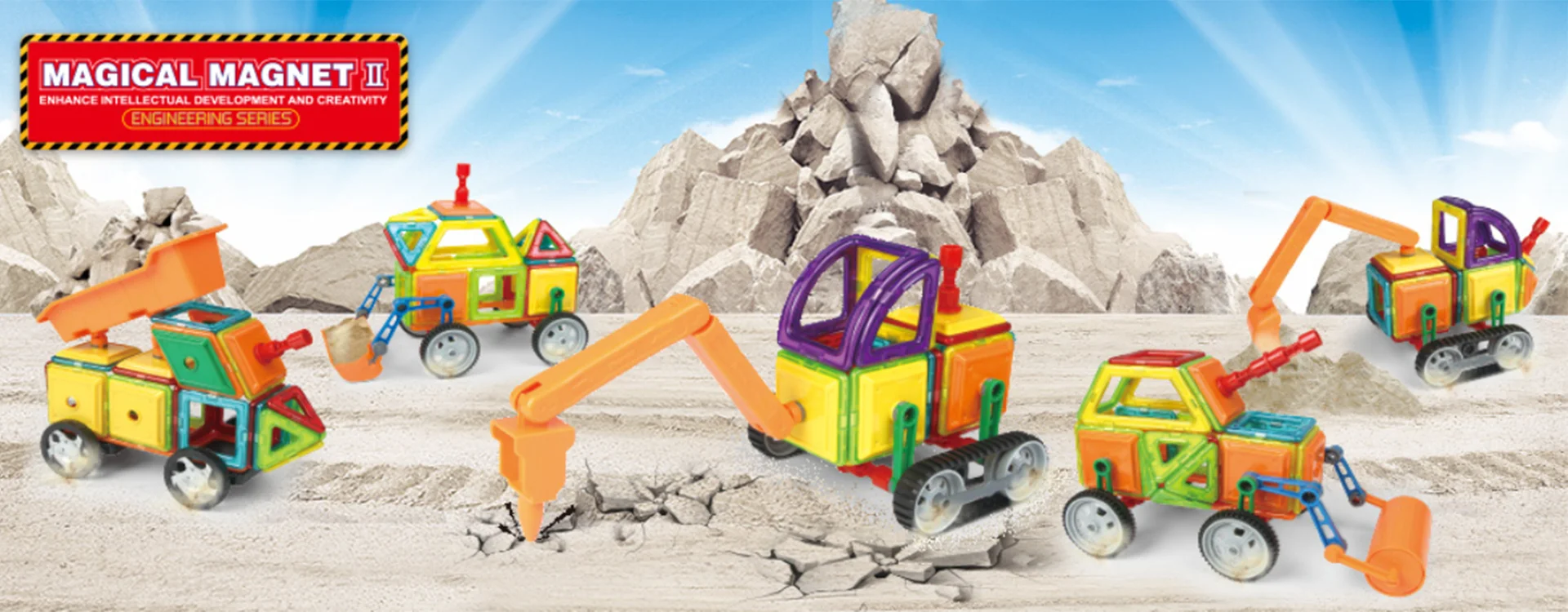 BD бренд 75 шт./76 шт./78 шт. магнитные инженерные грузовик buliding блоки 3D DIY магнитные игрушки