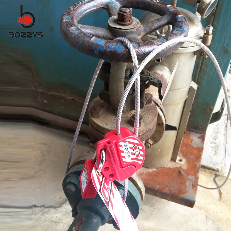 Adjustable Multi purpose automatic telescopic steel cable lock