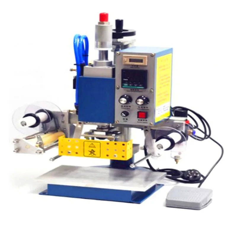 Pneumatic Printing Machine 130*100MM, Printer Leather, Creasing, Hot