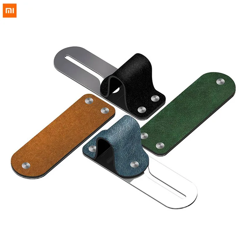 

2019 Newest Xiaomi Mijia Freefinger Multi-function Fashion Mobile phone Finger Ring Bracket Cowhide Nnovate Stainless Steel