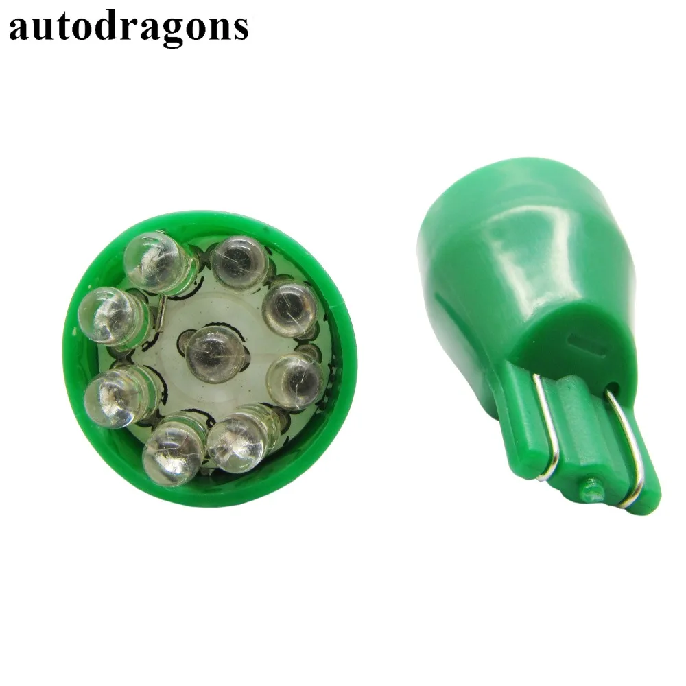 

autodragons 20PCS Anti Ghosting AC 13V T15 921 Pinball LED Lights 9 flux Chip Anti Flickering lager Wedge for Pinball machine