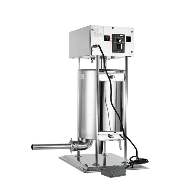 

15L Commercial Stainless Steel Enema Machine Electric Meat Sausage Stuffer Machine Sausage Filling Kitchen Tools Maker Machine