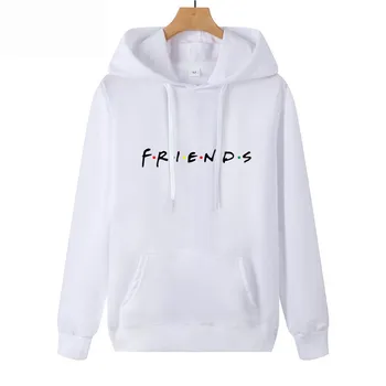 

2019 friends tv show logo letter alphabet couple clothes boys male Spring and autumn Fashion casual Thin section hoodies