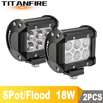 

ZK30 Car Led Light Bar Work Light 4inch 12V 4000LM LED Motorcycle Truck 6inch Off Road 4x4 4WD SUV ATV 6500K